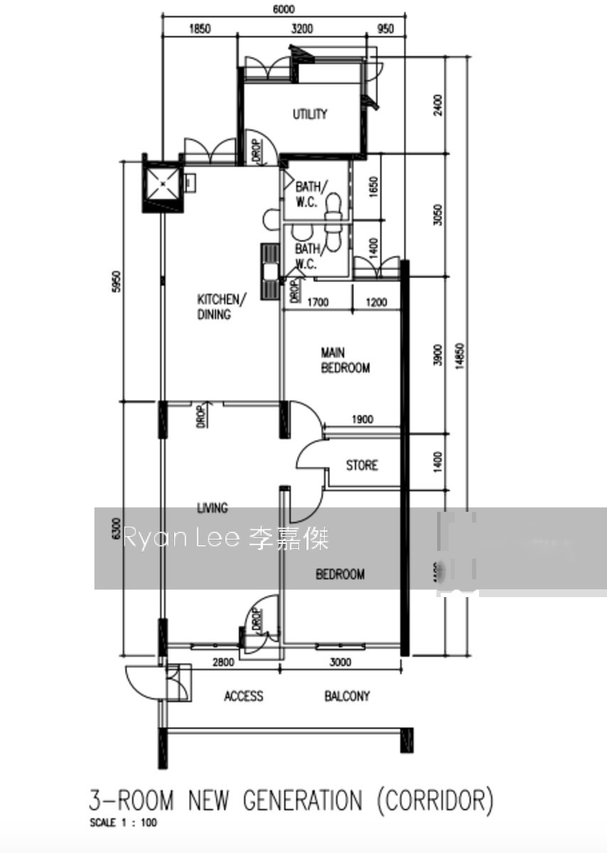 Blk 417 Ang Mo Kio Avenue 10 (Ang Mo Kio), HDB 3 Rooms #148448732
